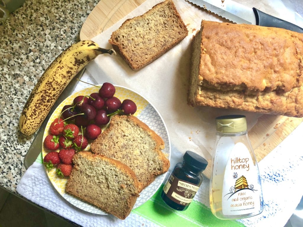 honey vanilla banana bread