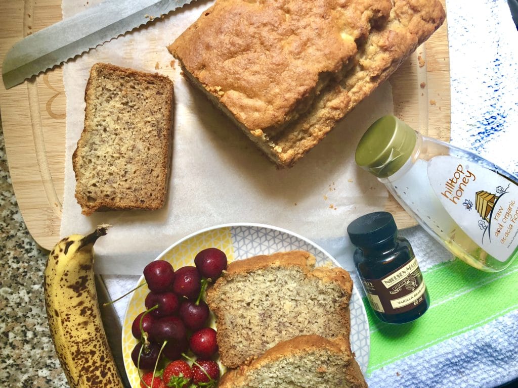 honey vanilla banana bread