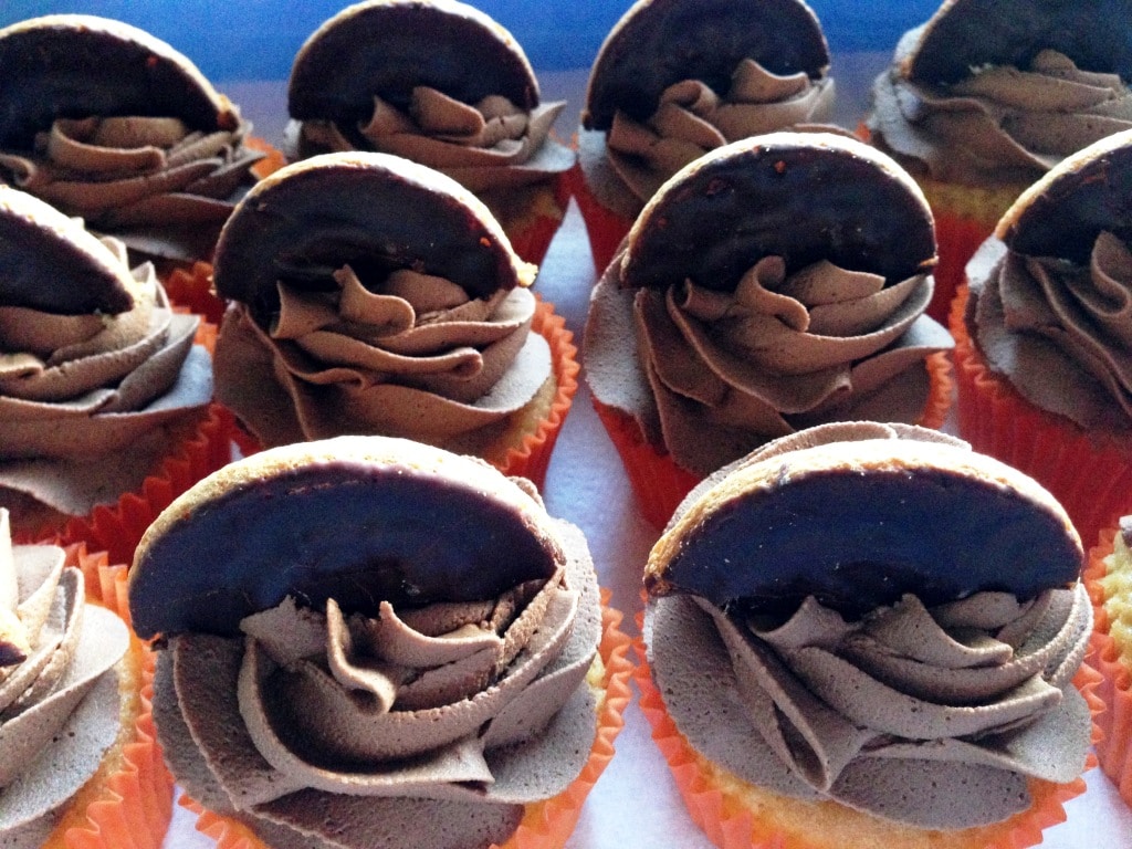 Jaffa Cake Cupcakes