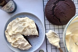 vegan chocolate stout cake