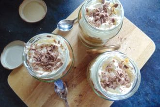 banoffee pie in a jar