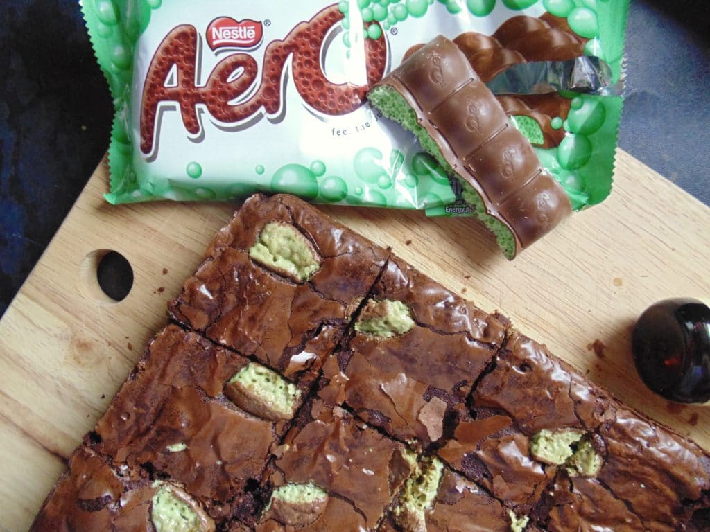 Aero Mint Chocolate Brownies