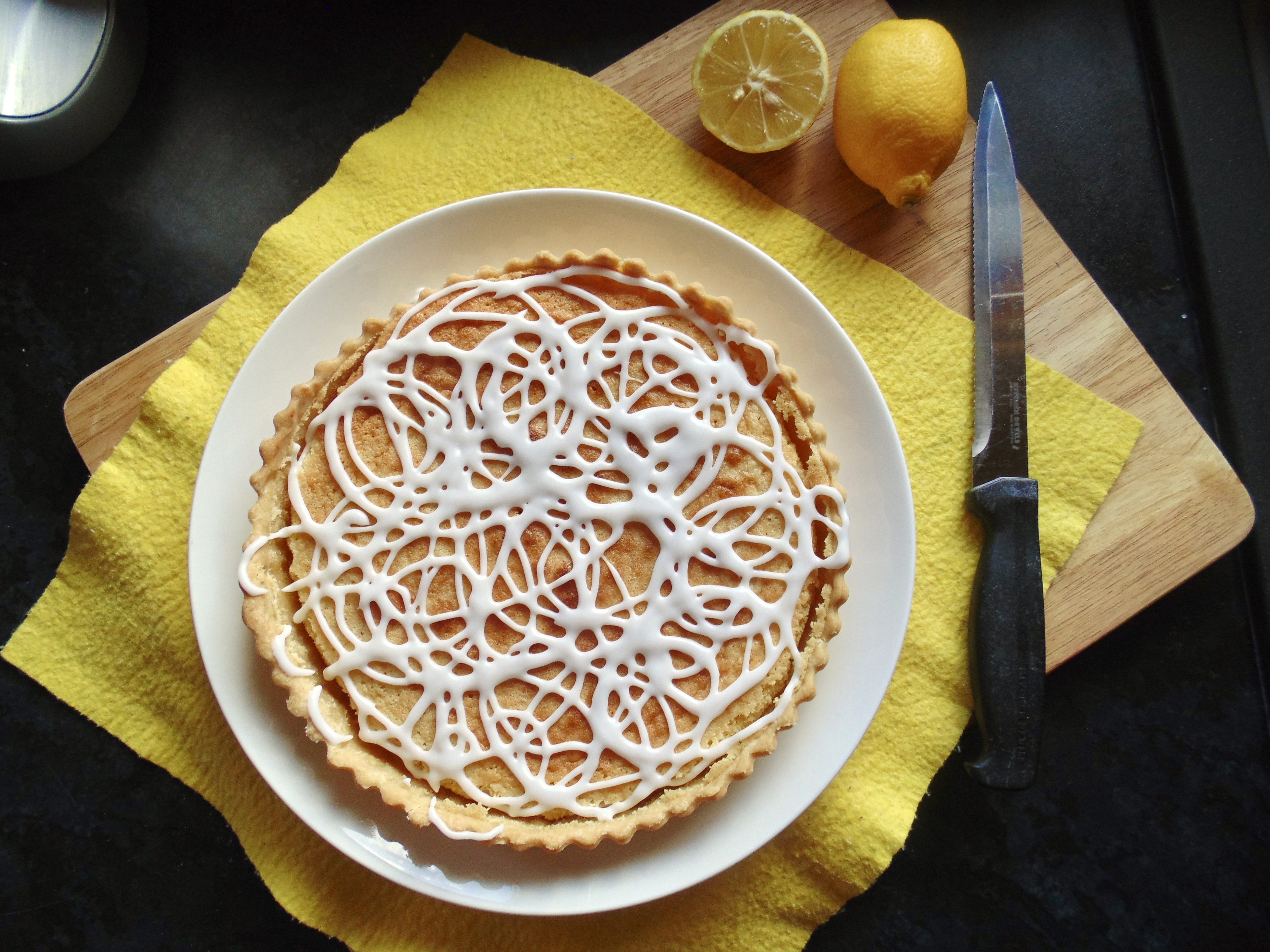 lemon bakewell tart