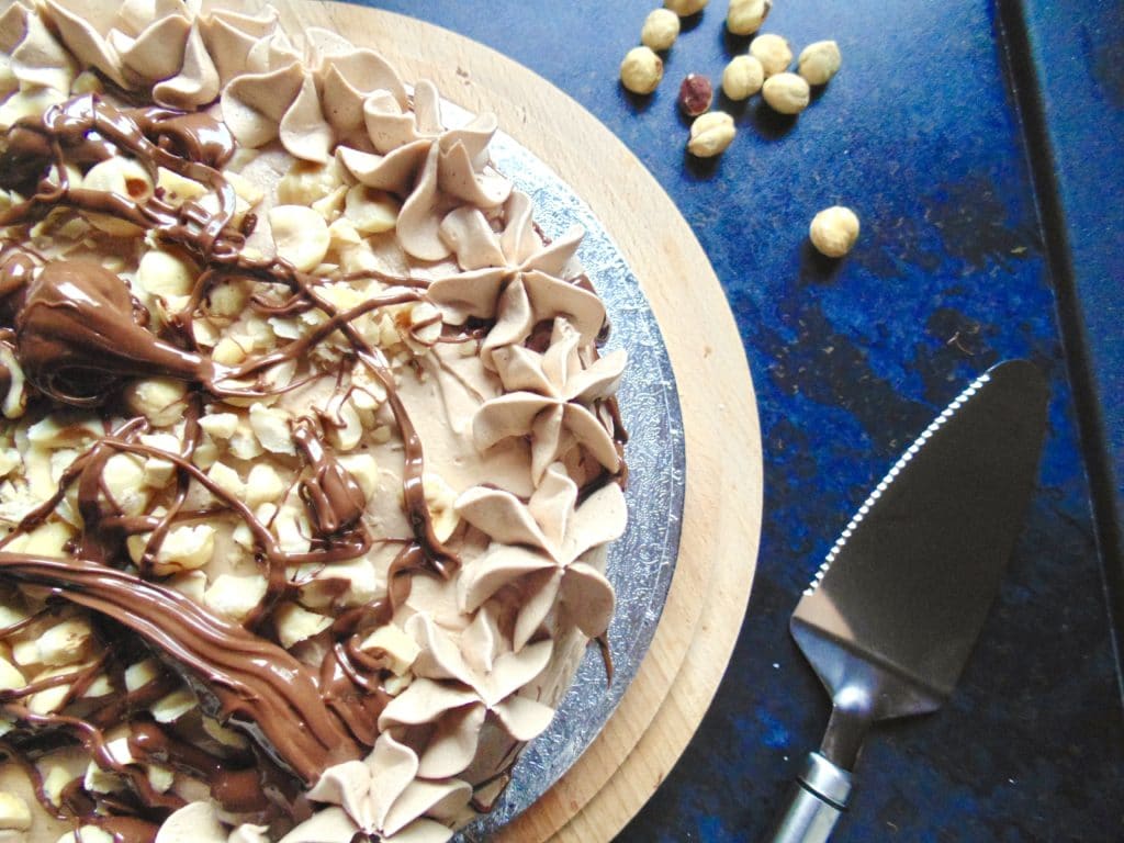 Mocha hazelnut cake recipe | BBC Good Food