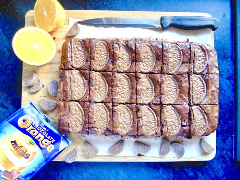 Triple Chocolate Orange Brownies Maverick Baking