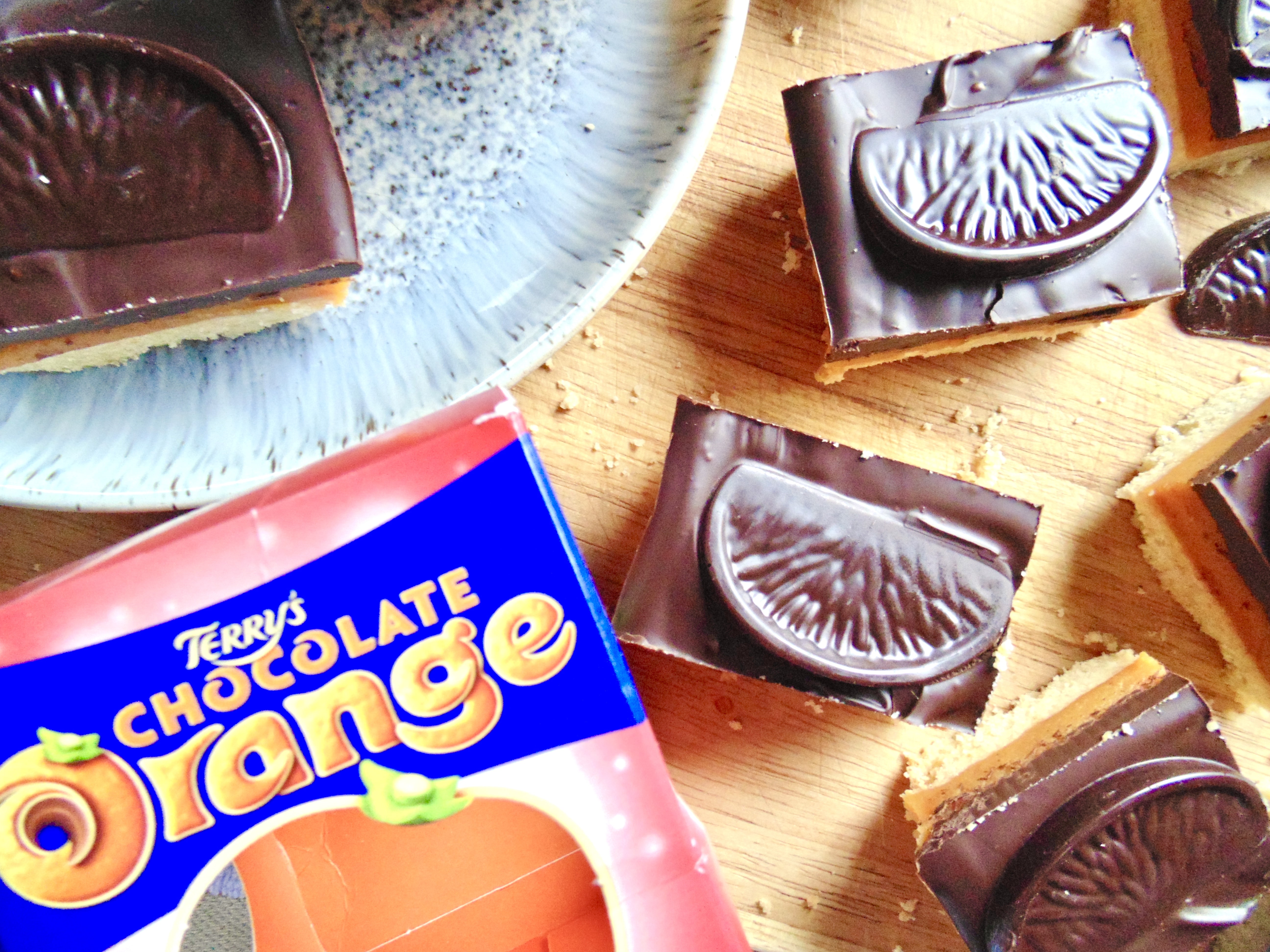 Chocolate Orange Millionaire's Shortbread
