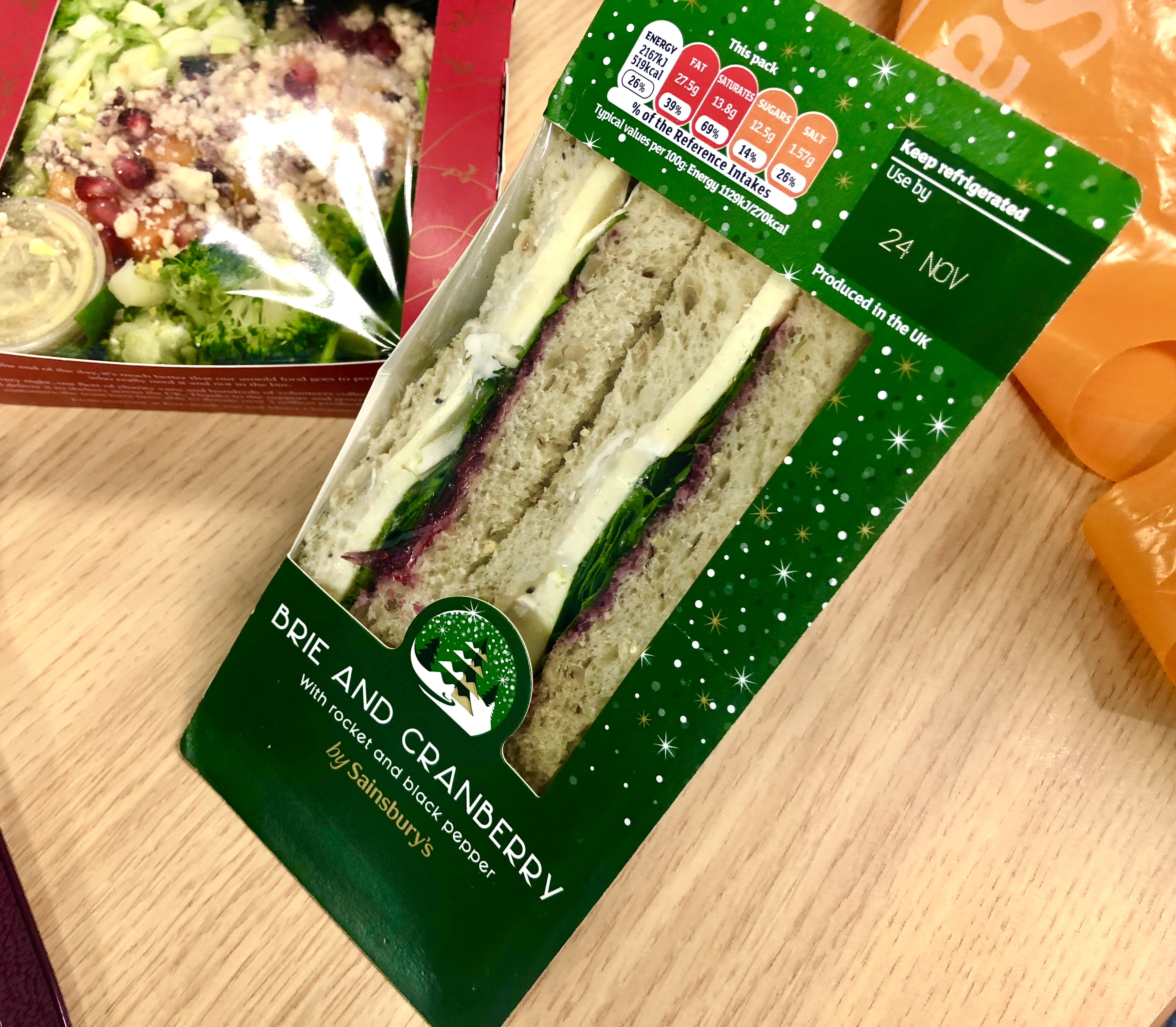 ultimate Christmas sandwich review