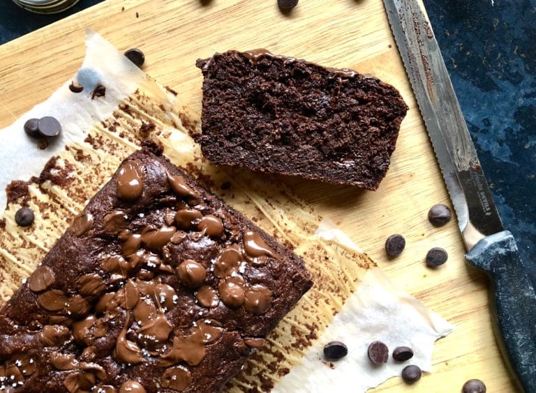 Vegan Salted Double Chocolate Banana Bread – Maverick Baking