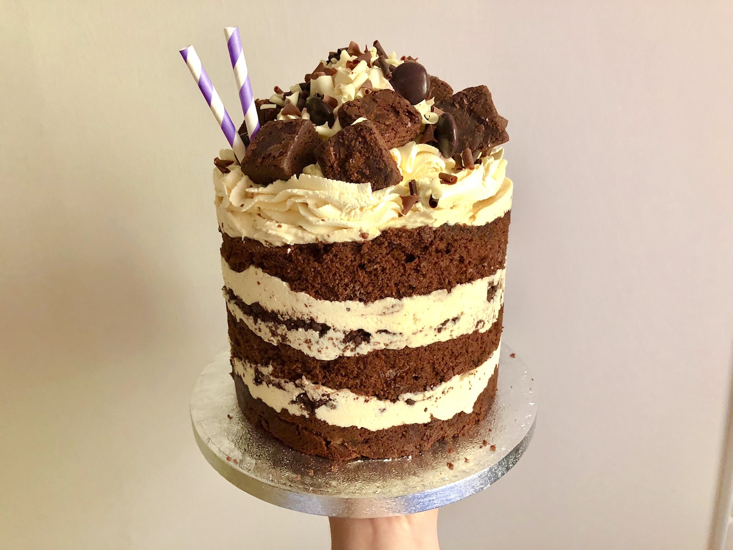 bailey's chocolate freakshake cake