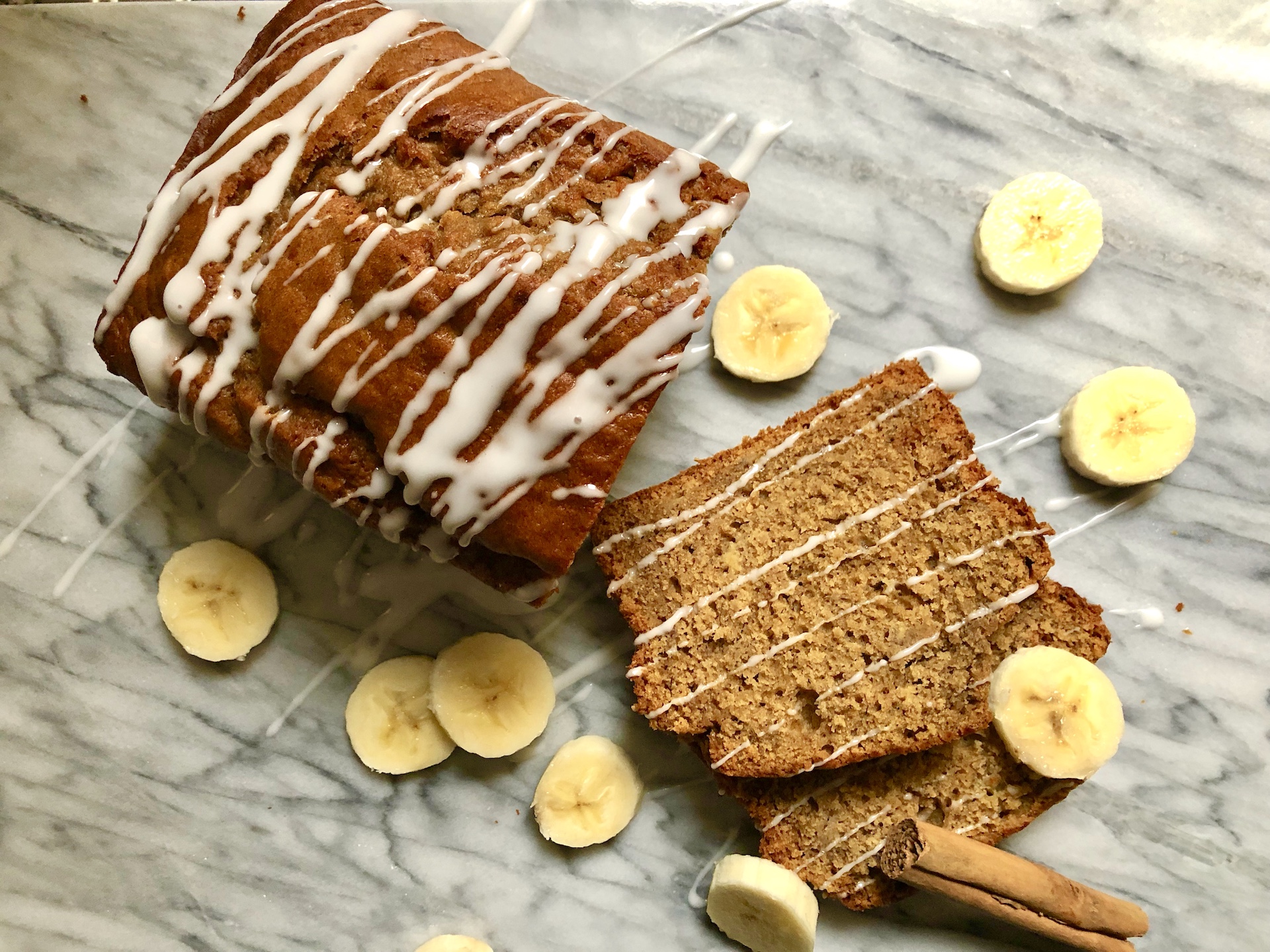 banana gingerbread