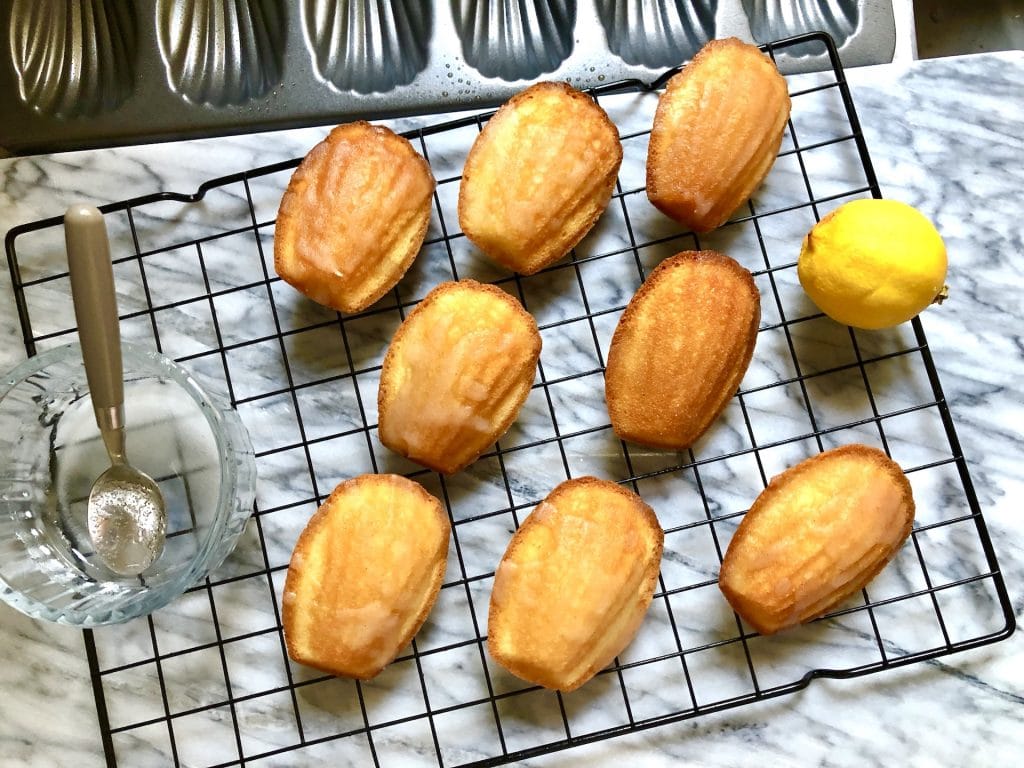 lemon madeleines
