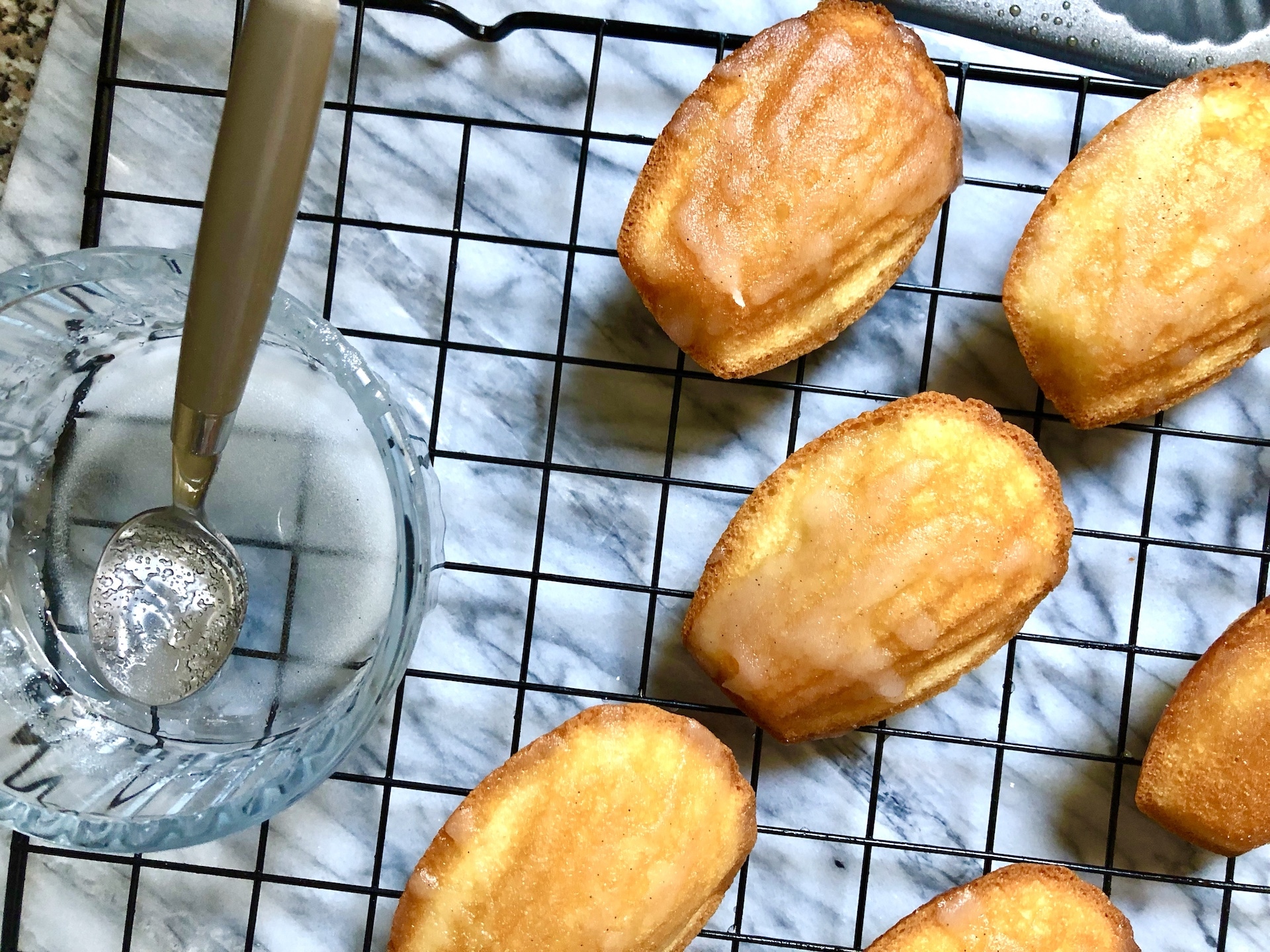 lemon madeleines