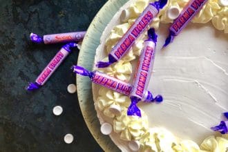 parma violets cheesecake