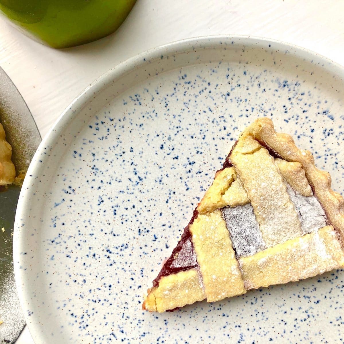 italian strawberry crostata