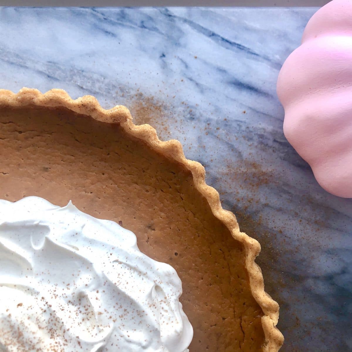 vanilla chai pumpkin pie