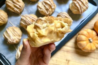 pumpkin spice profiteroles