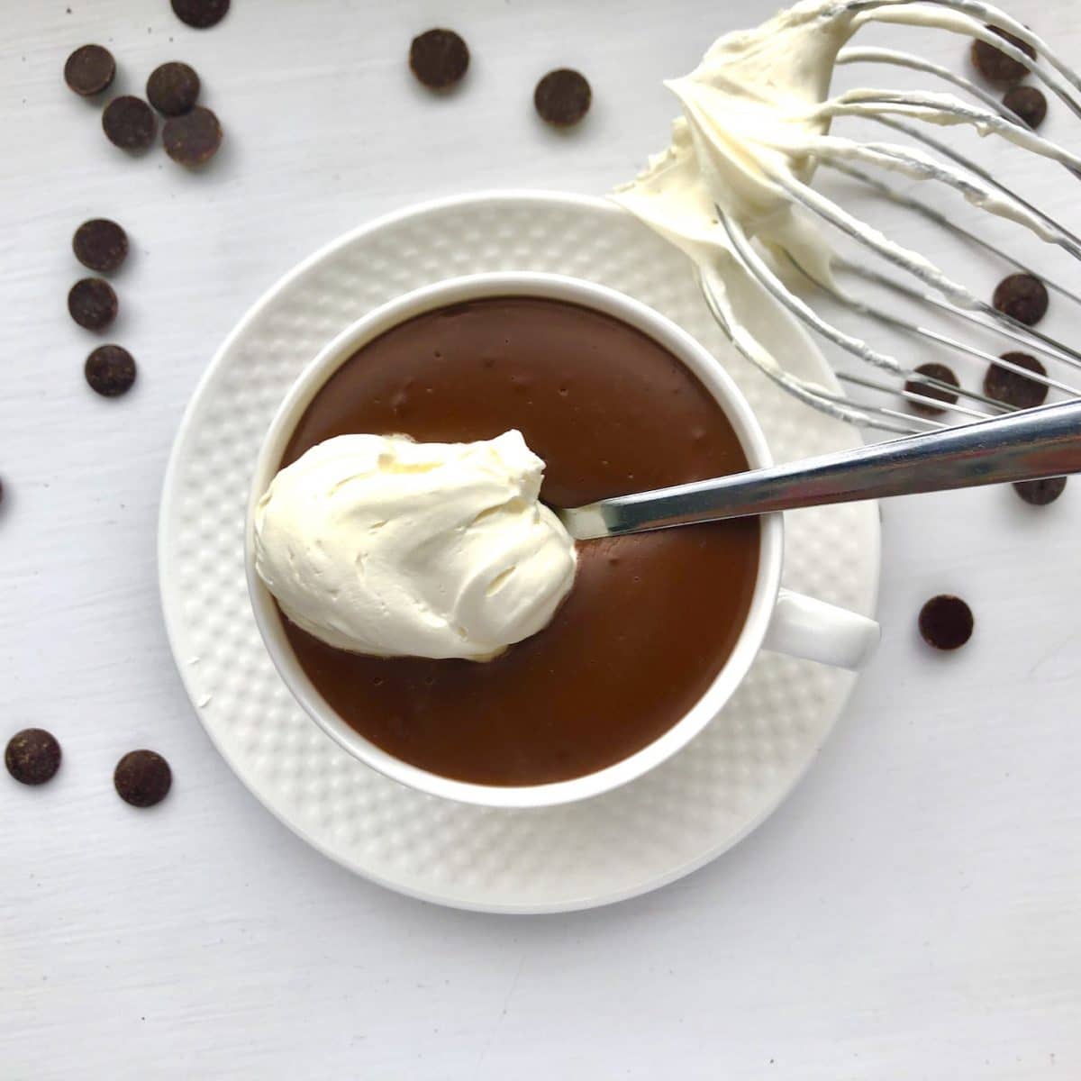 ultra thick italian hot chocolate