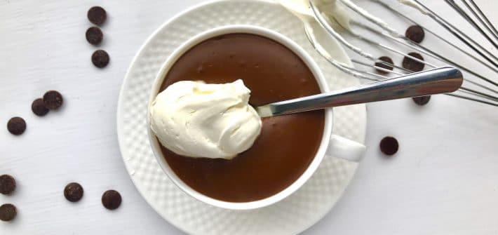 ultra thick italian hot chocolate