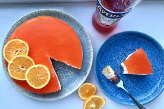 aperol spritz cheesecake