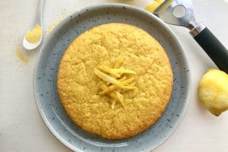 lemon polenta cake