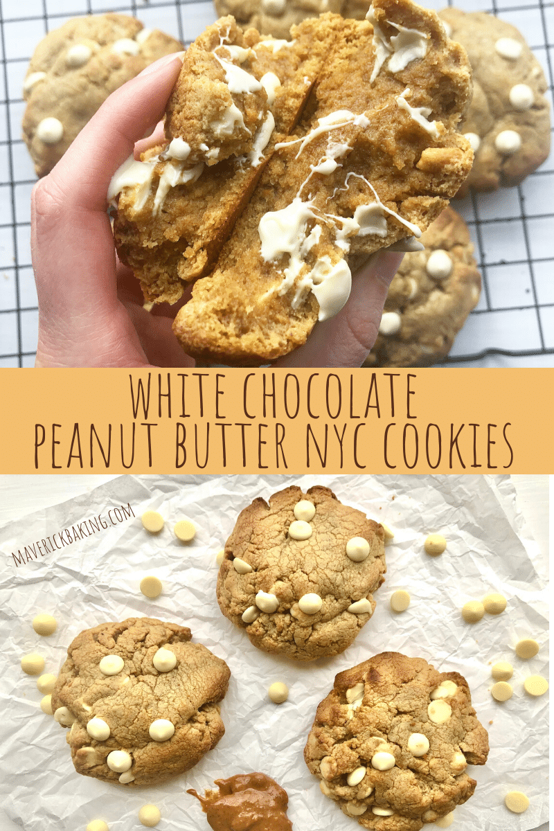 white chocolate peanut butter nyc cookies