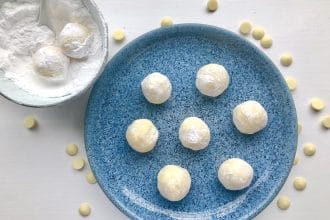 simple white chocolate truffles