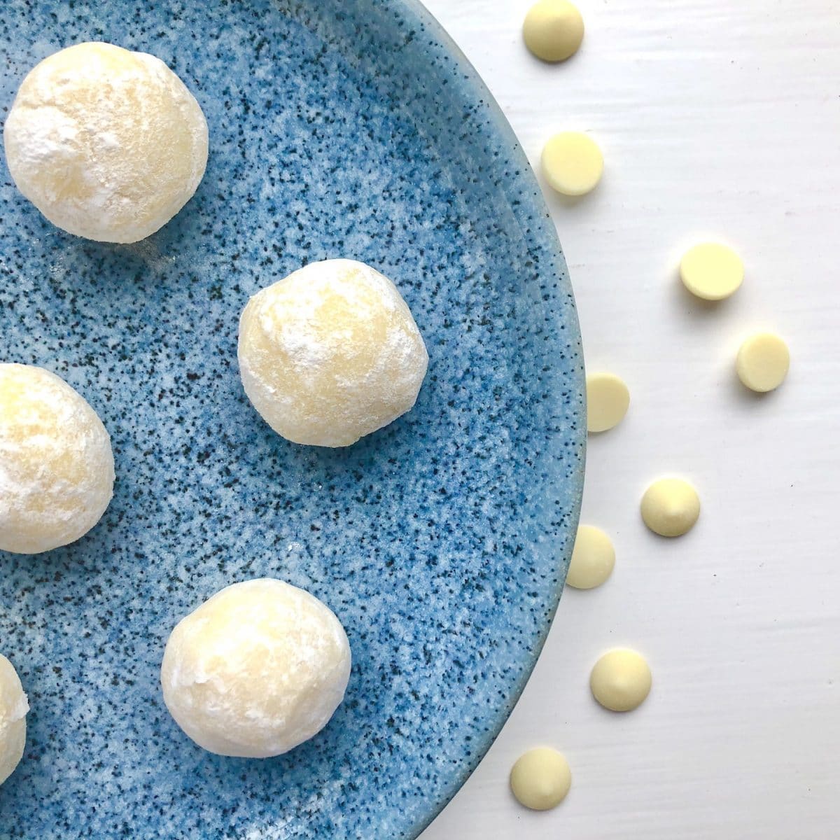 simple white chocolate truffles