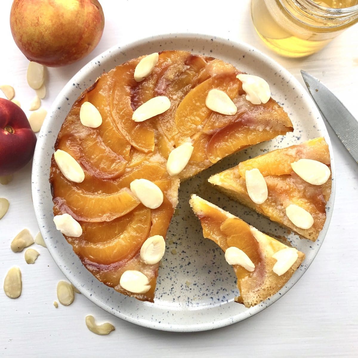 summer nectarine cake