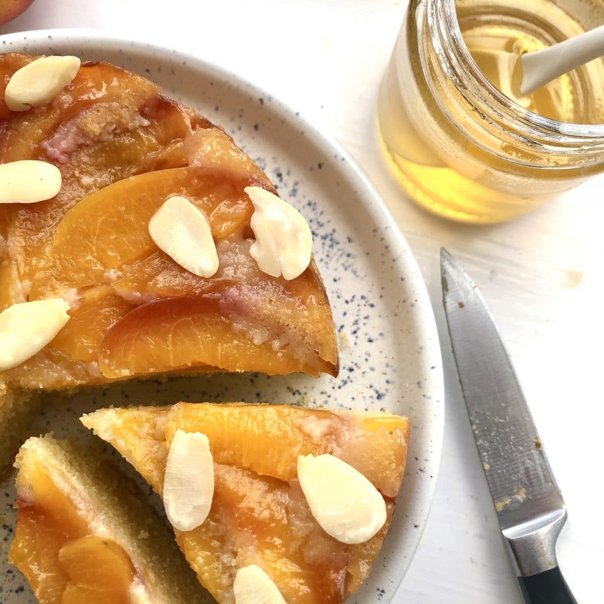 summer nectarine cake