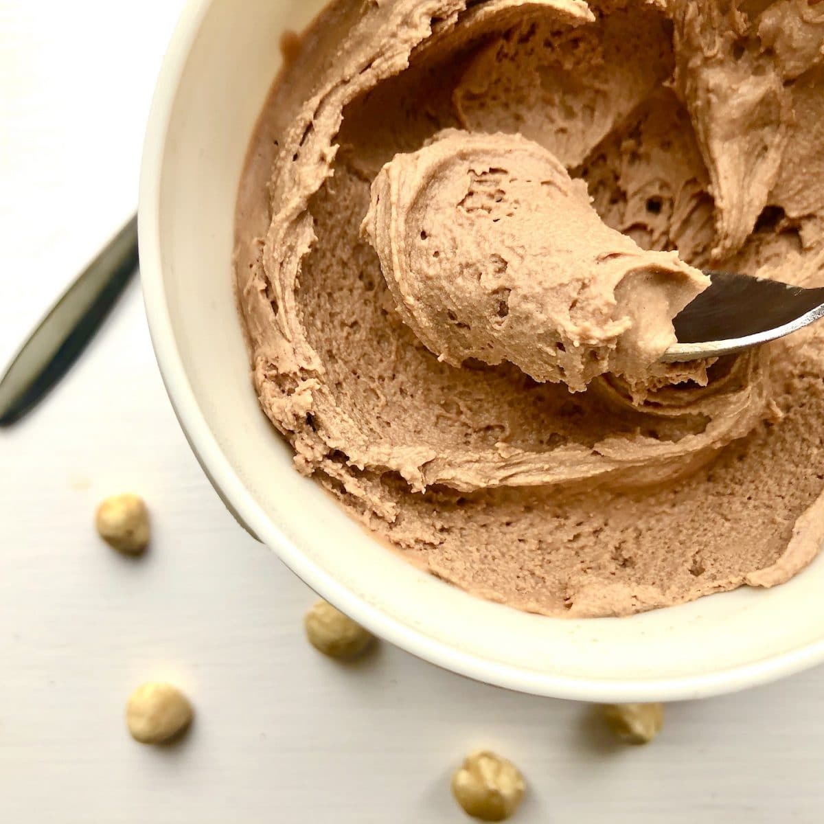 chocolate hazelnut gelato