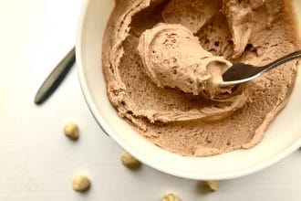 chocolate hazelnut gelato