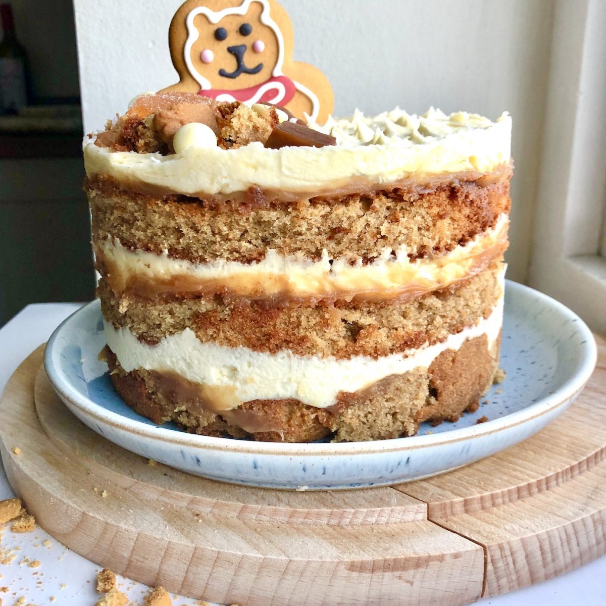 gingerbread layer cake