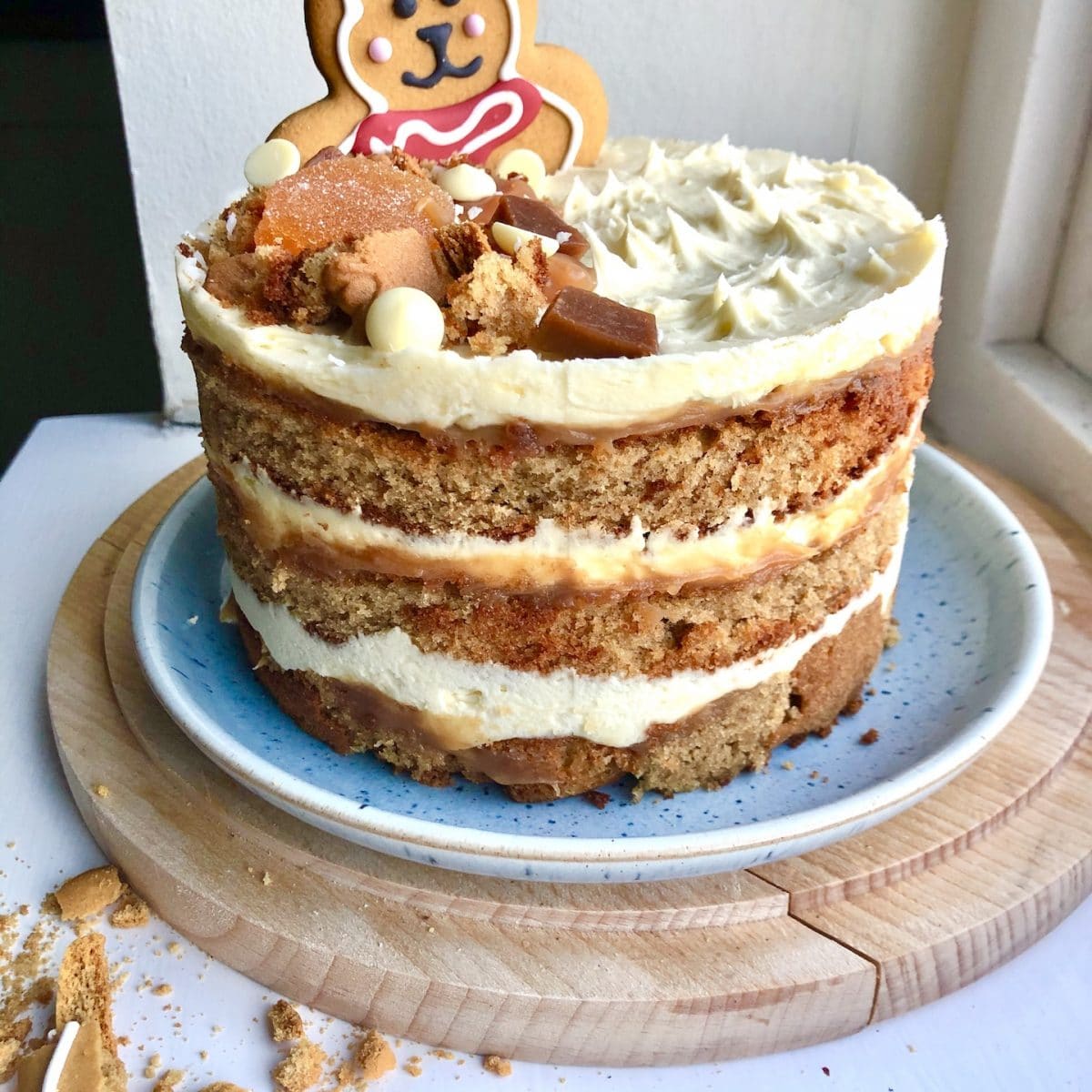 gingerbread layer cake