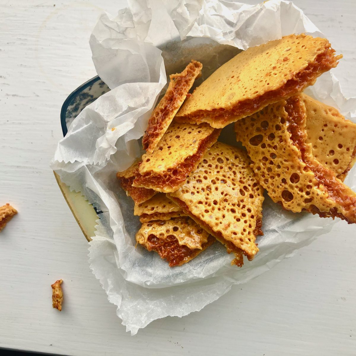 homemade honeycomb