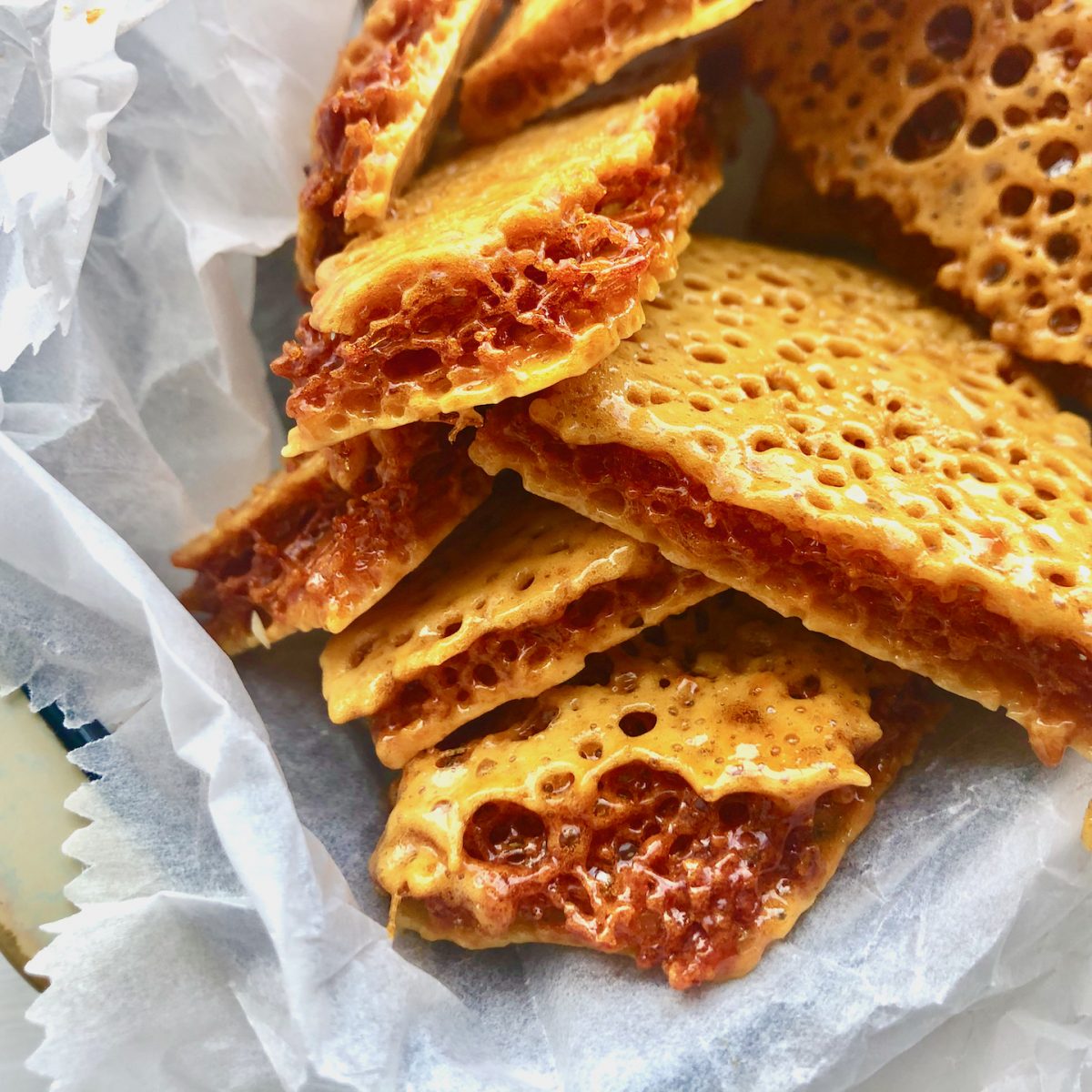 homemade honeycomb