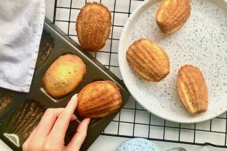 brown butter madeleines