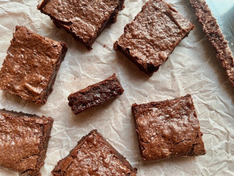 Classic Chocolate Brownies - Desserts of the World