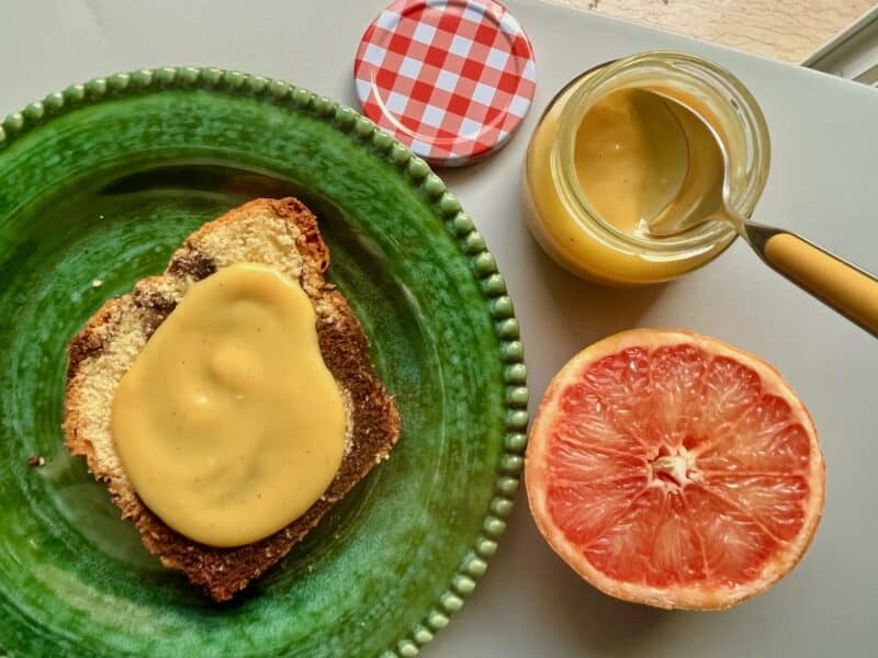 Grapefruit Vanilla Curd